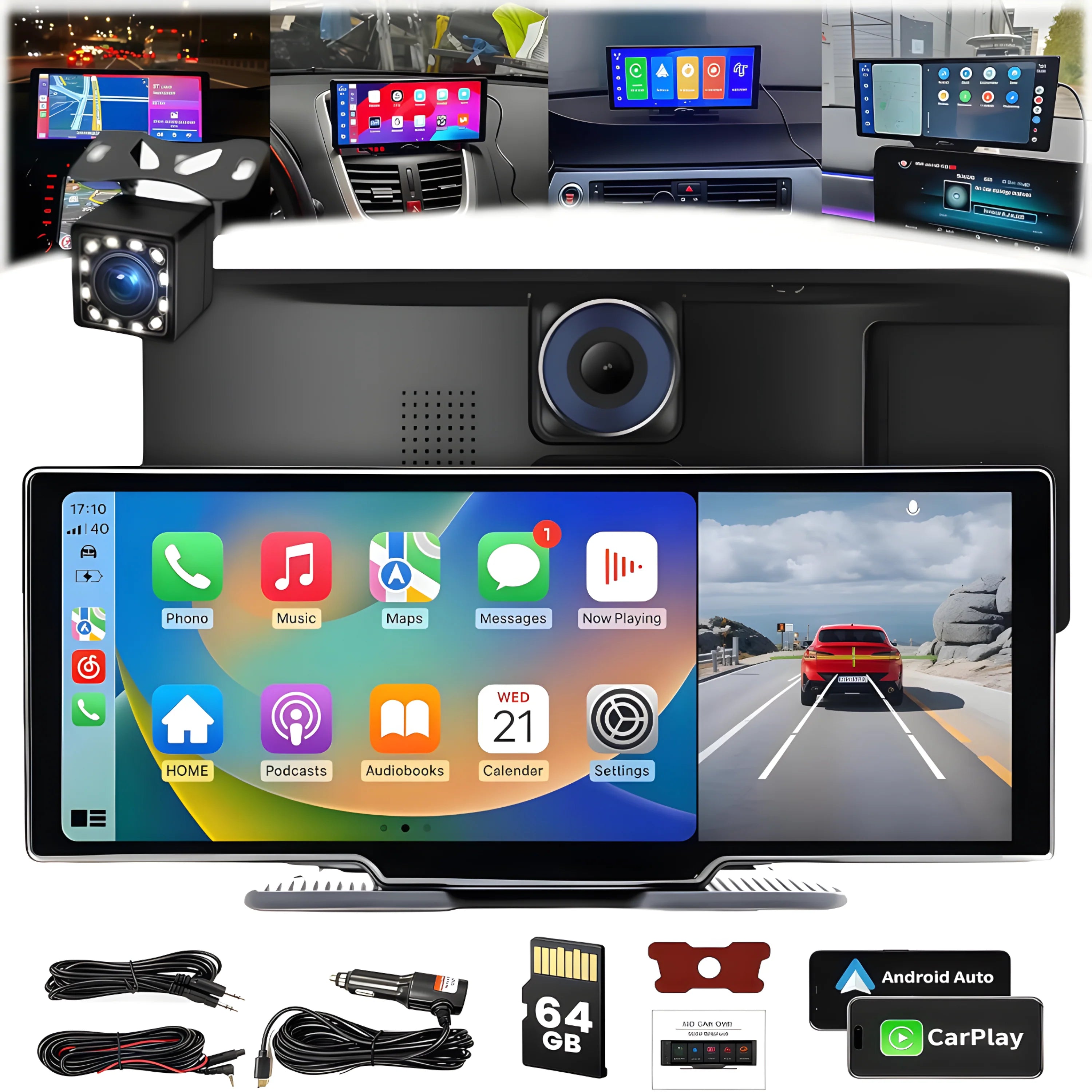 SmartDash™ Pro CarPlay Tablet